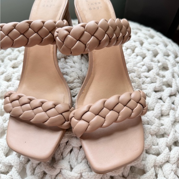a new day Braided Strap Nude Heels - Picture 2 of 5